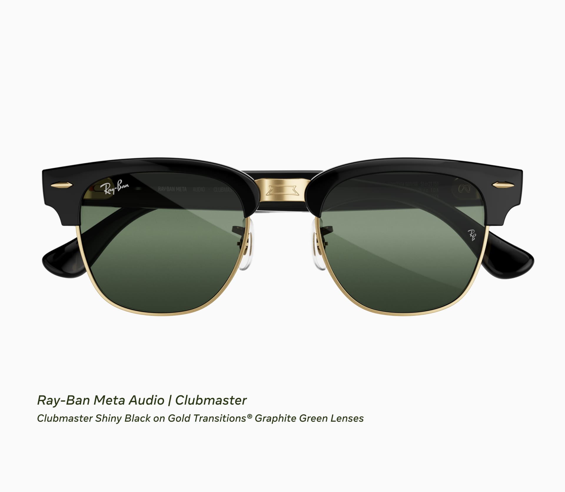 Ray-Ban Meta Audio Clubmaster senza fotocamera